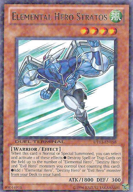 Elemental Hero Stratos [DT03-EN058] Rare - POKÉ JEUX