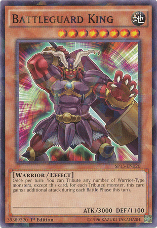 Battleguard King [SP15-EN020] Shatterfoil Rare - POKÉ JEUX