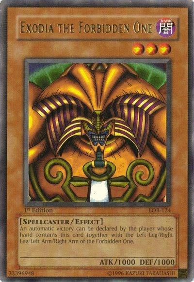 Exodia the Forbidden One [LOB-124] Ultra Rare - POKÉ JEUX