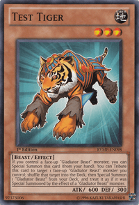 Test Tiger [RYMP-EN098] Common - POKÉ JEUX