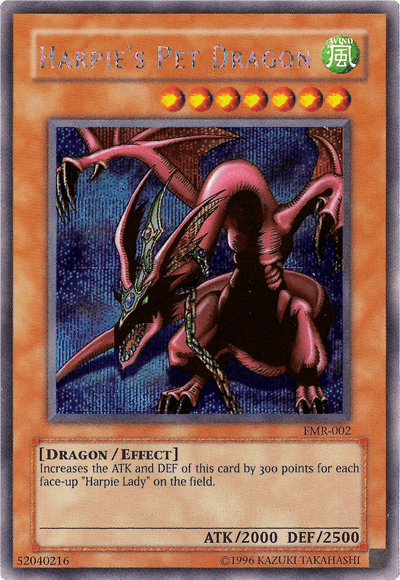 Harpie's Pet Dragon (Forbidden Memories) [FMR-002] Prismatic Secret Rare - POKÉ JEUX