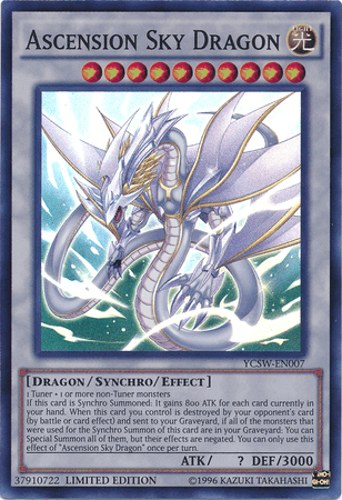 Ascension Sky Dragon [YCSW-EN007] Super Rare - POKÉ JEUX