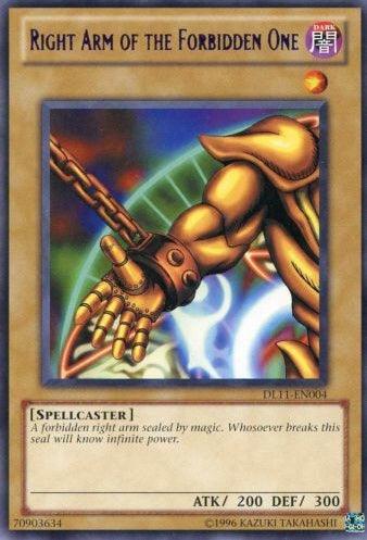 Right Arm of the Forbidden One (Purple) [DL11-EN004] Rare - POKÉ JEUX