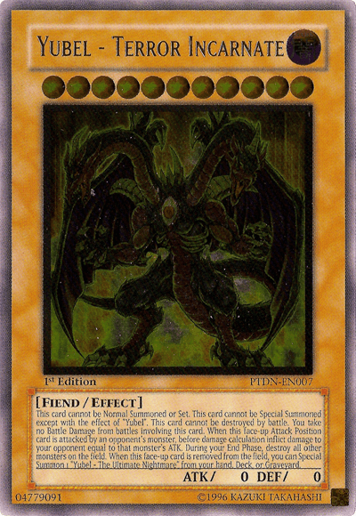 Yubel - Terror Incarnate [PTDN-EN007] Ultimate Rare - POKÉ JEUX