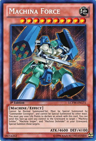 Machina Force [LCYW-EN171] Secret Rare - POKÉ JEUX