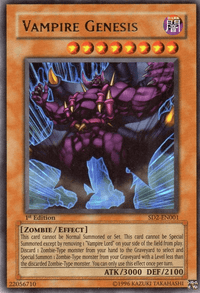 Vampire Genesis [SD2-EN001] Ultra Rare - POKÉ JEUX