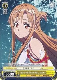 Fair and Beautiful, Asuna (SAO/S20-PE01 PR) (Promo) [Sword Art Online] - POKÉ JEUX