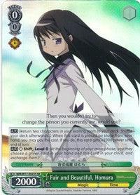 Fair and Beautiful, Homura (MM/W17-E023S SR) [Puella Magi Madoka Magica] - POKÉ JEUX