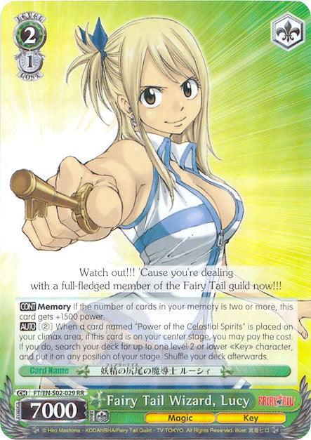 Fairy Tail Wizard, Lucy (FT/EN-S02-029 RR) [Fairy Tail ver.E] - POKÉ JEUX