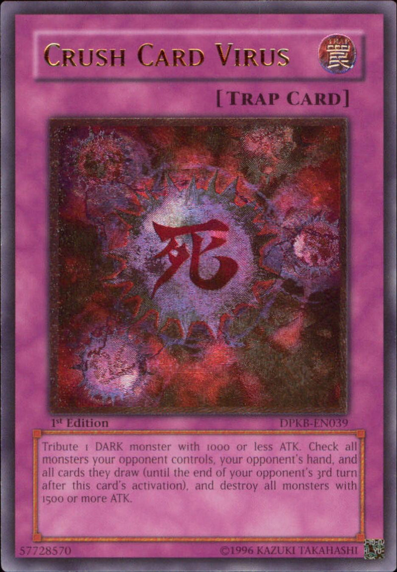 Crush Card Virus [DPKB-EN039] Ultimate Rare - POKÉ JEUX