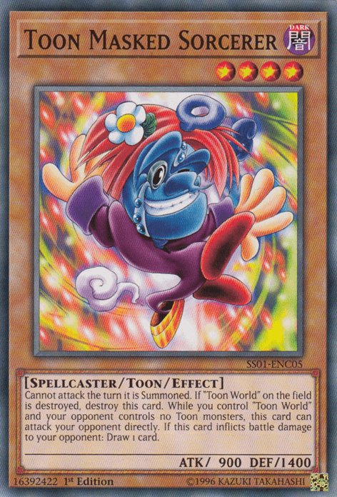 Toon Masked Sorcerer [SS01-ENC05] Common - POKÉ JEUX