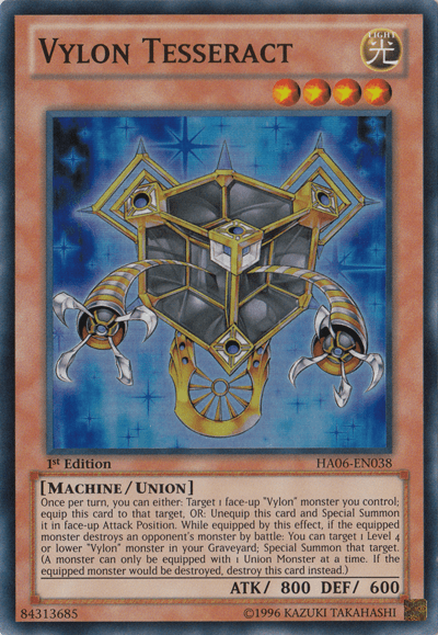 Vylon Tesseract [HA06-EN038] Super Rare - POKÉ JEUX