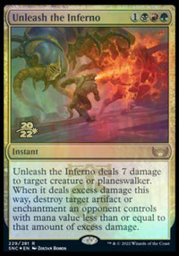 Unleash the Inferno [Streets of New Capenna Prerelease Promos]