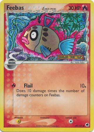 Feebas (49/101) (Delta Species) (Stamped) [EX: Dragon Frontiers] - POKÉ JEUX