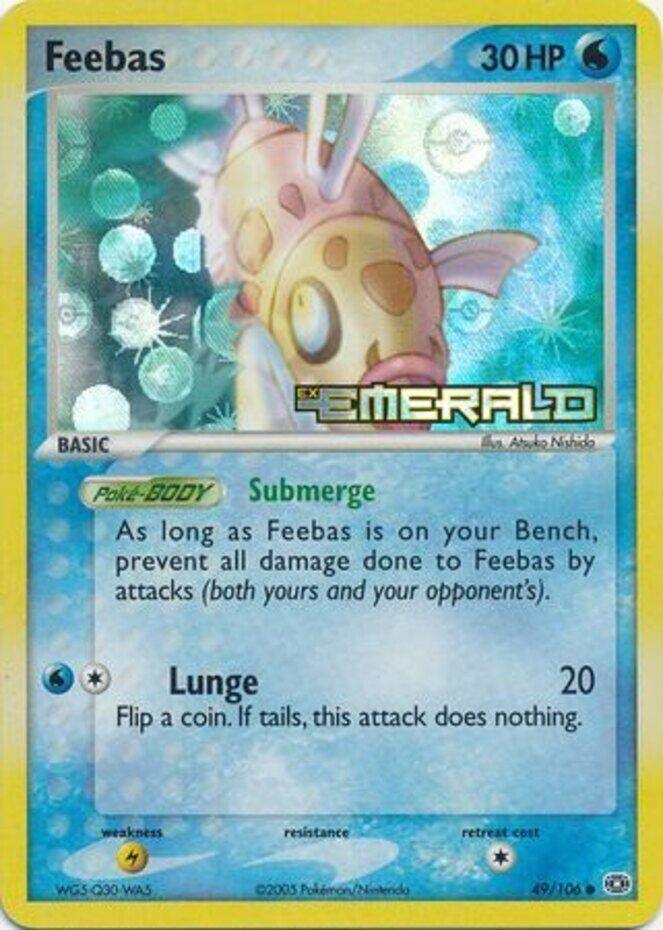 Feebas (49/106) (Stamped) [EX: Emerald] - POKÉ JEUX