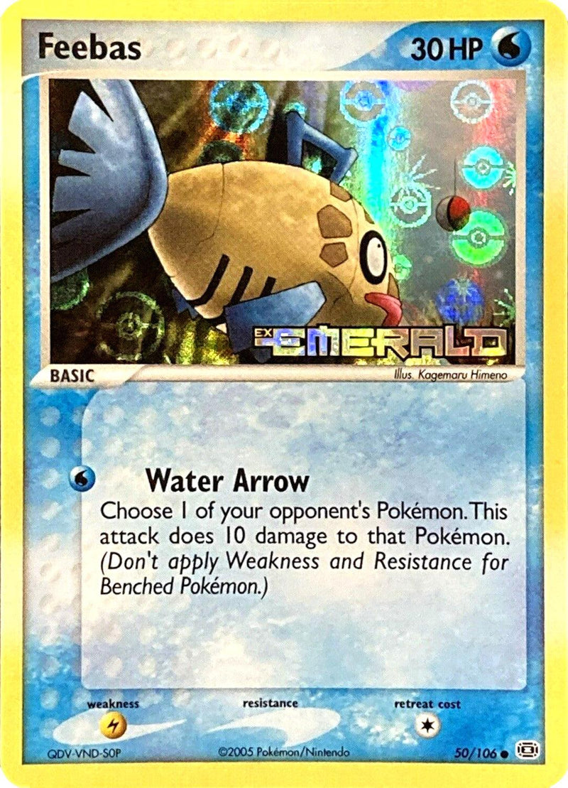 Feebas (50/106) (Stamped) [EX: Emerald] - POKÉ JEUX