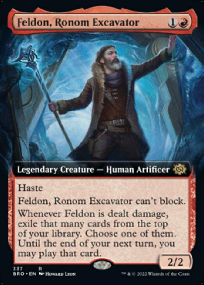 Feldon, Ronom Excavator (Extended Art) [The Brothers' War] - POKÉ JEUX