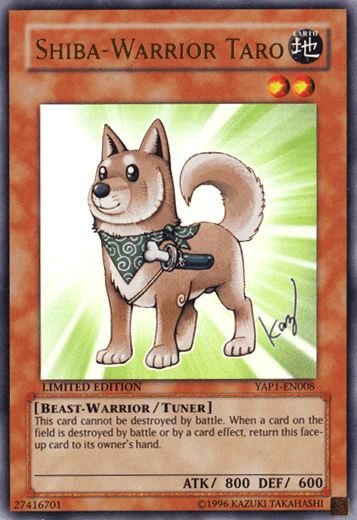 Shiba-Warrior Taro [YAP1-EN008] Ultra Rare - POKÉ JEUX