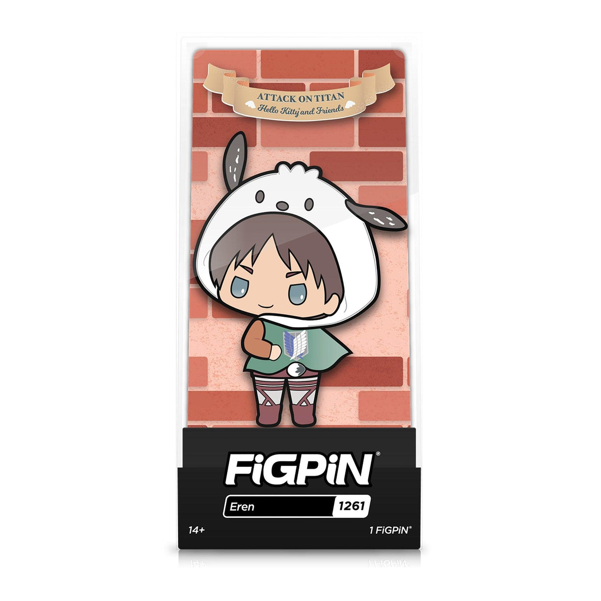 Figpin - Hello Kitty Eren- Attack on Titan (1261) - POKÉ JEUX - HKAT0823