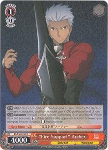 "Fire Support" Archer (FS/S36-E055 R) [Fate/Stay Night [Unlimited Blade Works] Vol. II] - POKÉ JEUX