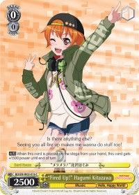 "Fired Up!" Hagumi Kitazawa (BD/EN-W03-016 C) [BanG Dream! Girls Band Party! MULTI LIVE] - POKÉ JEUX