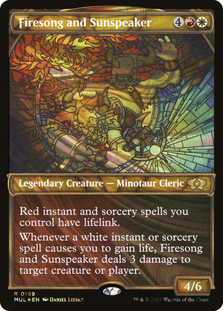 Firesong and Sunspeaker (Halo Foil) [Multiverse Legends] - POKÉ JEUX