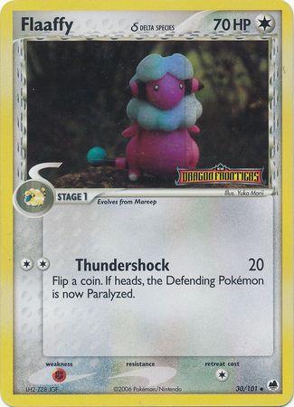 Flaaffy (30/101) (Delta Species) (Stamped) [EX: Dragon Frontiers] - POKÉ JEUX