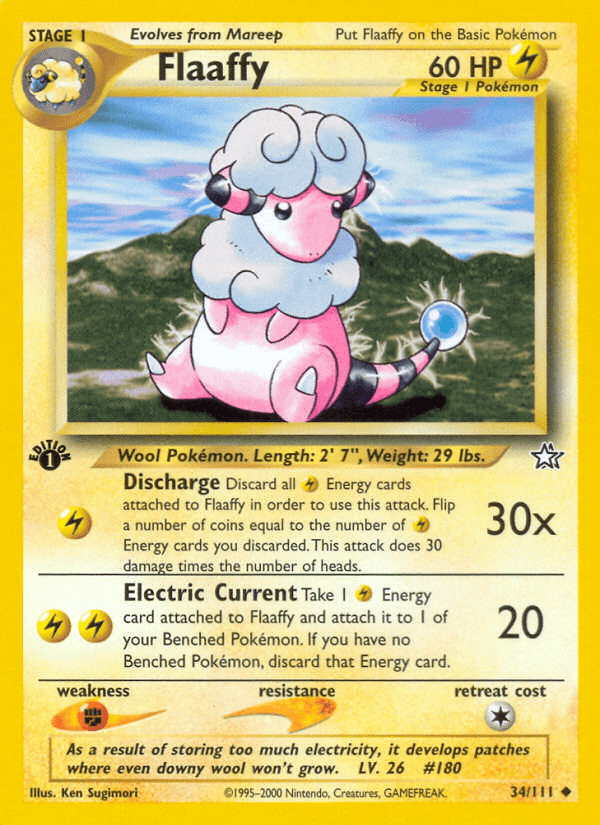 Flaaffy (34/111) [Neo Genesis 1st Edition] - POKÉ JEUX