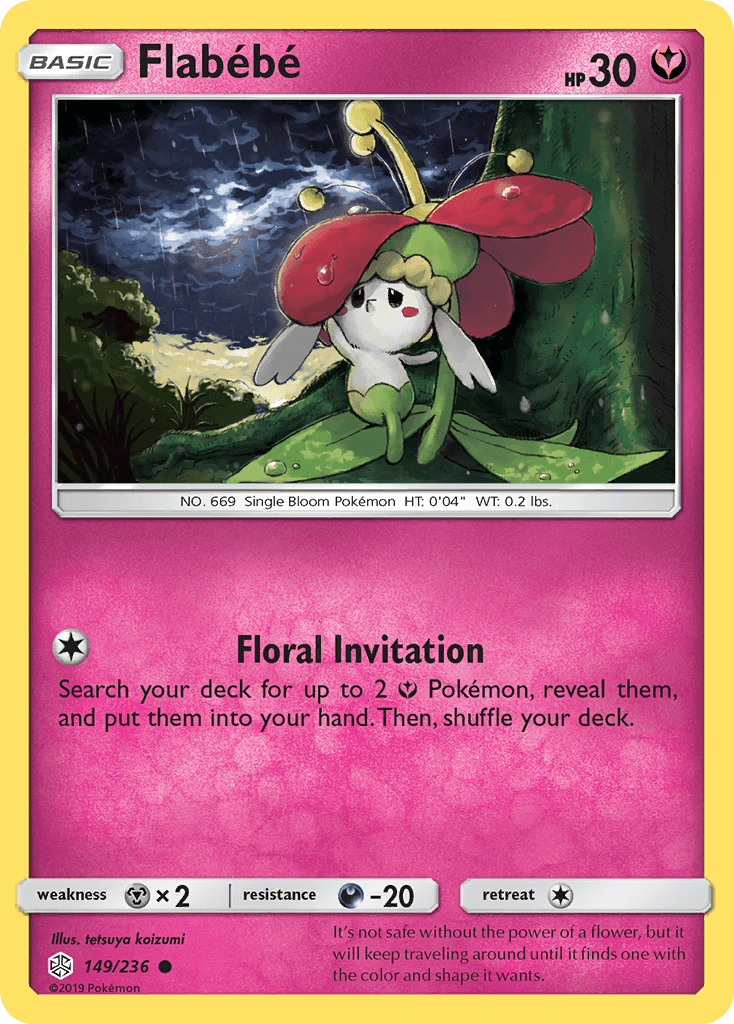 Flabebe (149/236) [Sun & Moon: Cosmic Eclipse] - POKÉ JEUX