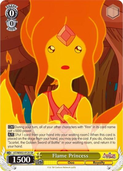 Flame Princess (AT/WX02-012S SR) [Adventure Time] - POKÉ JEUX