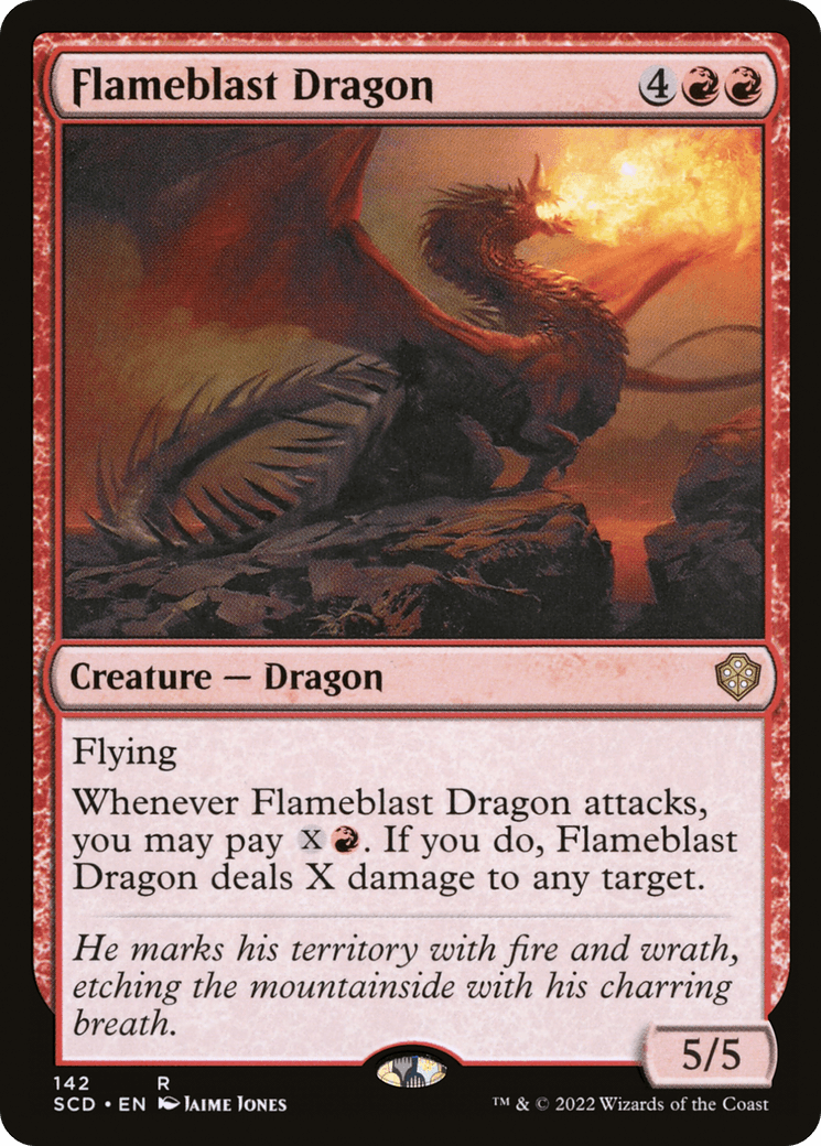 Flameblast Dragon [Starter Commander Decks] - POKÉ JEUX