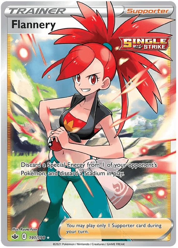 Flannery (191/198) [Sword & Shield: Chilling Reign] - POKÉ JEUX