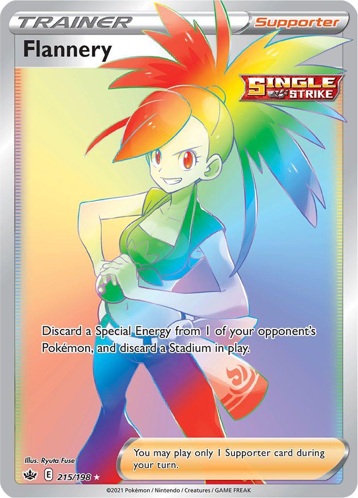 Flannery (215/198) [Sword & Shield: Chilling Reign] - POKÉ JEUX