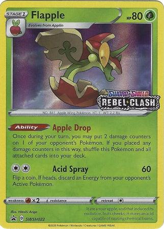 Flapple (SWSH022) (Prerelease Promo) [Sword & Shield: Black Star Promos] - POKÉ JEUX