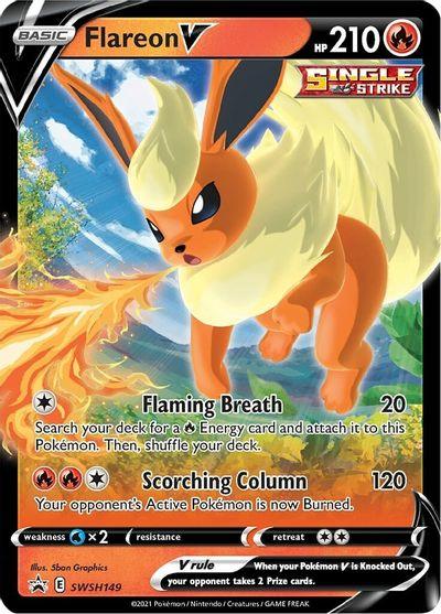 Flareon V (SWSH149) [Sword & Shield: Black Star Promos] - POKÉ JEUX