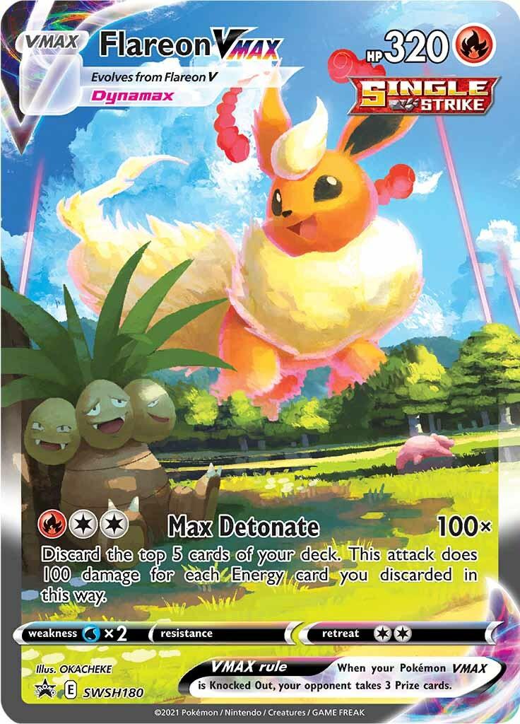 Flareon VMAX (SWSH180) [Sword & Shield: Black Star Promos] - POKÉ JEUX