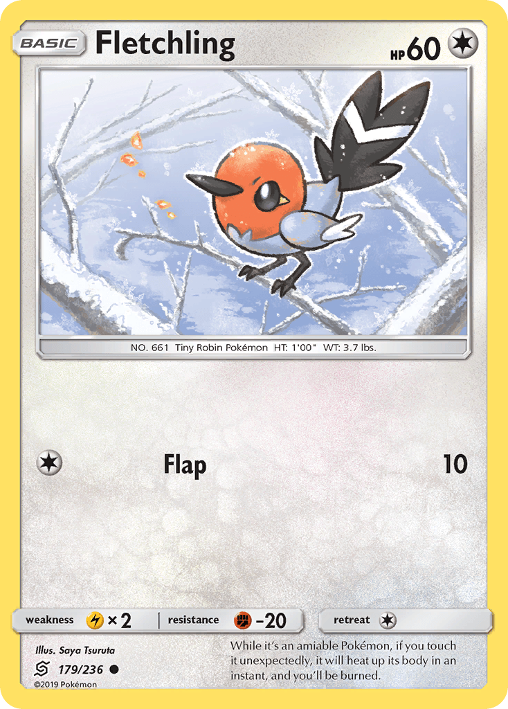 Fletchling (179/236) [Sun & Moon: Unified Minds] - POKÉ JEUX