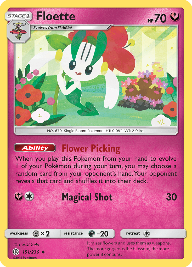 Floette (151/236) [Sun & Moon: Cosmic Eclipse] - POKÉ JEUX