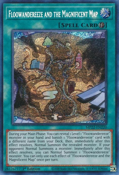 Floowandereeze and the Magnificent Map [MP22-EN220] Prismatic Secret Rare - POKÉ JEUX