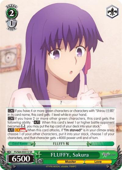 FLUFFY, Sakura (FS/S64-E031S SR) [Fate/Stay Night [Heaven's Feel]] - POKÉ JEUX