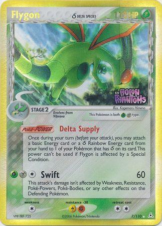 Flygon (7/110) (Delta Species) (Stamped) [EX: Holon Phantoms] - POKÉ JEUX