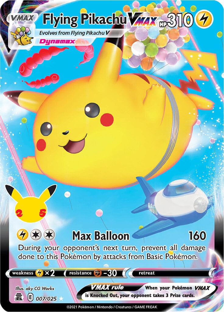 Flying Pikachu VMAX (007/025) [Celebrations: 25th Anniversary] - POKÉ JEUX