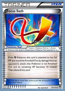 Focus Sash (91/111) (Primal Groudon - Alejandro Ng-Guzman) [World Championships 2015] - POKÉ JEUX