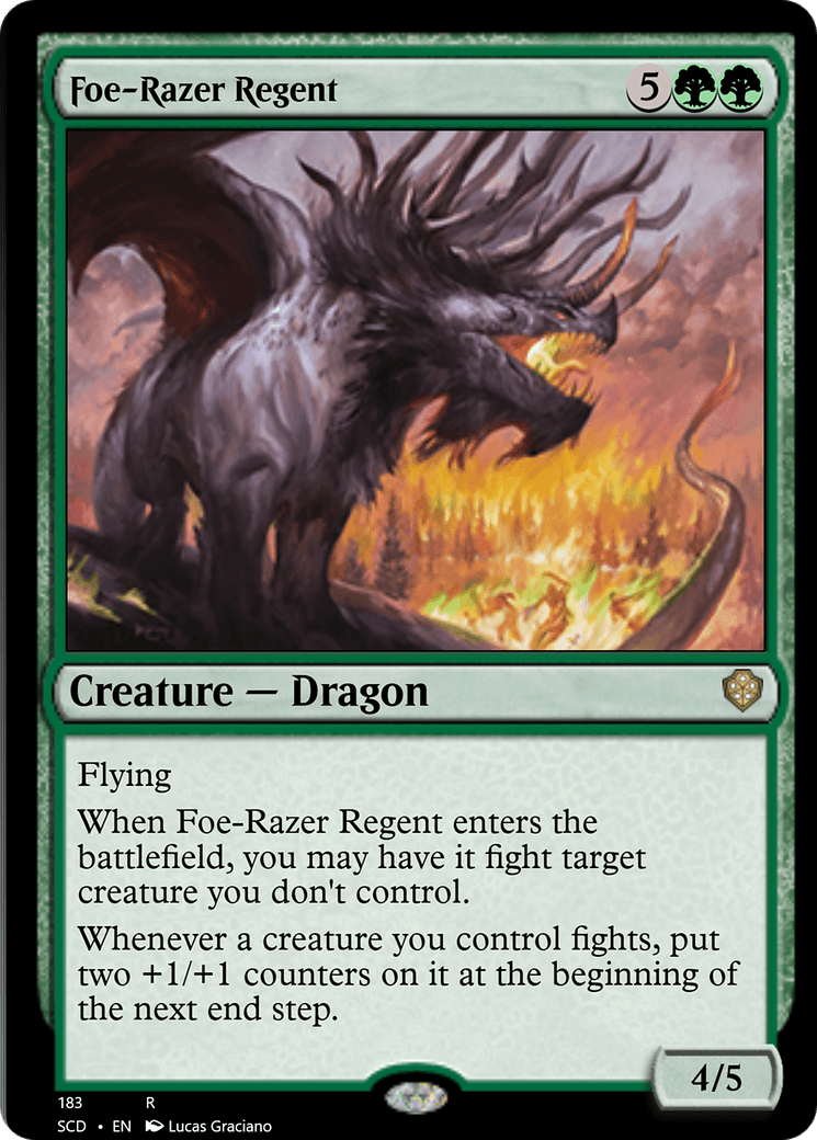 Foe-Razer Regent [Starter Commander Decks] - POKÉ JEUX