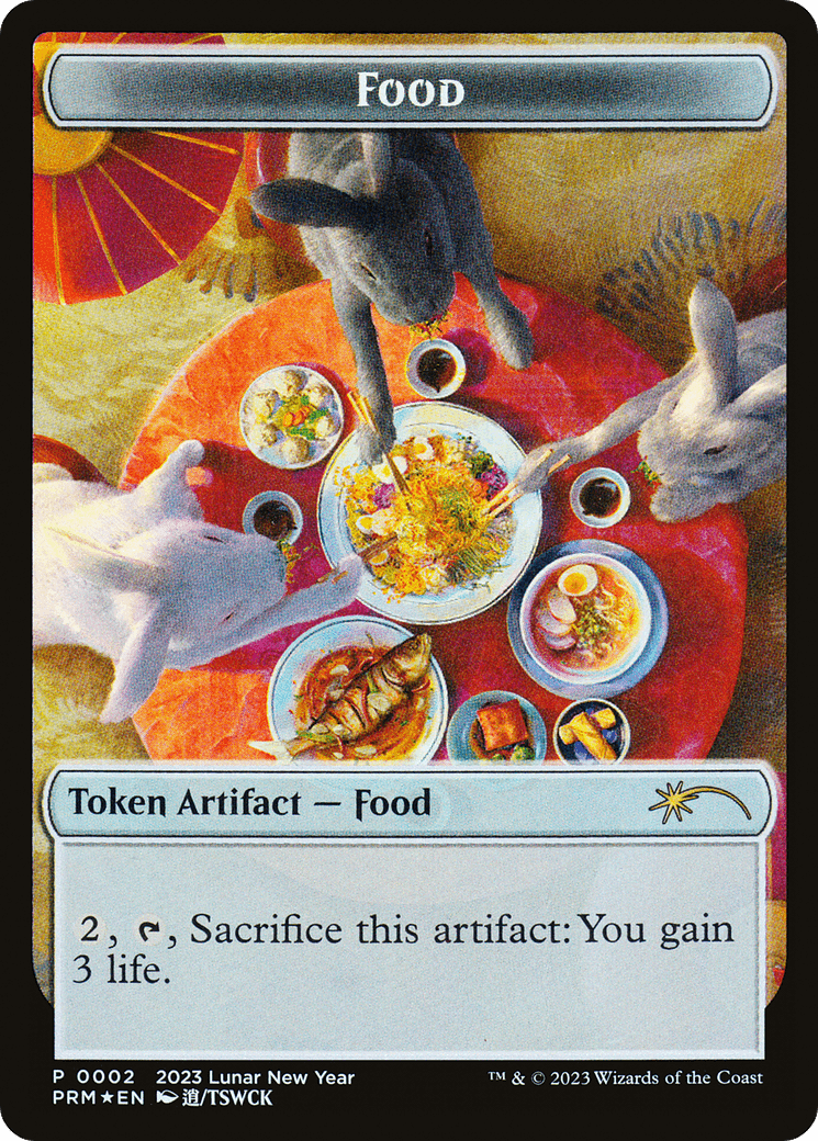 Food Token [Year of the Rabbit 2023] - POKÉ JEUX