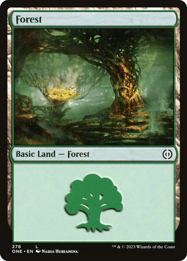 Forest (276) [Phyrexia: All Will Be One] - POKÉ JEUX