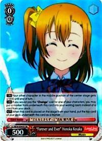 "Forever and Ever" Honoka Kosaka (LL/W34-E043S SR) [Love Live! Vol. 2] - POKÉ JEUX