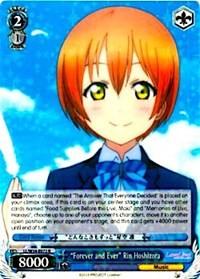 "Forever and Ever" Rin Hoshizora (LL/W34-E072 R) [Love Live! Vol. 2] - POKÉ JEUX