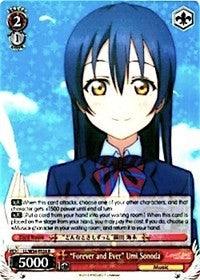 "Forever and Ever" Umi Sonoda (LL/W34-E038 R) [Love Live! Vol. 2] - POKÉ JEUX