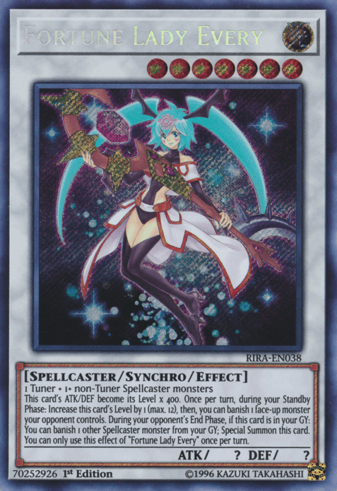 Fortune Lady Every [RIRA-EN038] Secret Rare - POKÉ JEUX